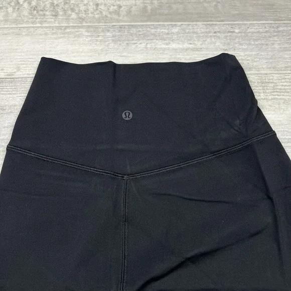 NWT Lululemon Skirt Size 4 Nulu Slim-Fit High-Rise Black LW8AH0S Midi New - Picture 9 of 9